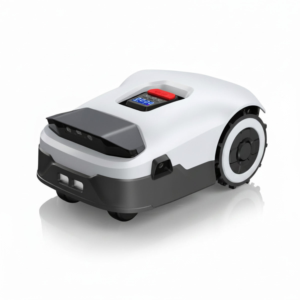Robot Lawn Mower NO Wire - 0.9 Acre, Full Band Rtk+4-Eye Vision Robotic Lawnmower, Automatic Mapping, 30 Multi-Zone Management, Accurate Obstacle Avoidance, Intelligent Anti-Theft, APP Control