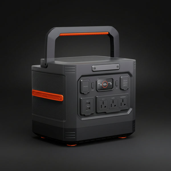 Portable Power Station Designed for Emergency Backup, 1536Wh Capacity, IP65 Waterproof, Multiple Charging