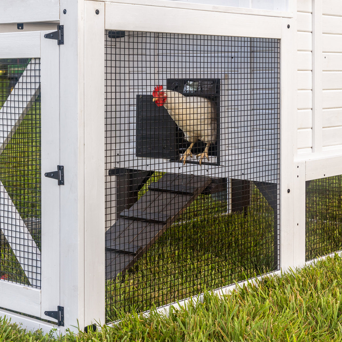 Backyard Discovery Cedar Roost White Chicken Coop