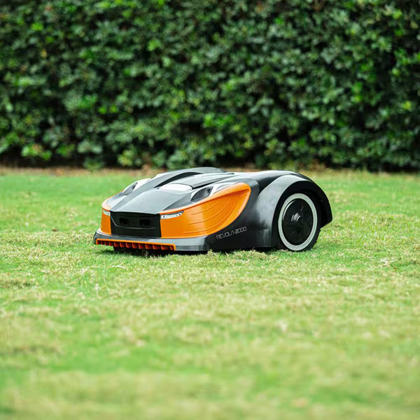Robot Lawn Mower Built to Handle Half-Acre Yards, 28V Battery, 8-Inch Cutting Width, App Control