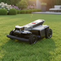 Robot Lawn Mower Built for Large Yards, RTK Navigation, 360° Camera, AWD System, 1.5 Acre Coverage
